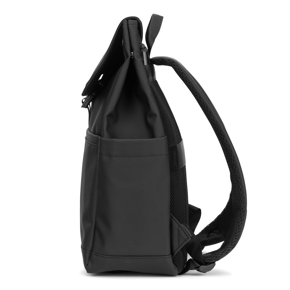 AZORES BAG. Laptop-Rucksack (16") aus PU, mit Klappe, die alle Fächer abdeckt – zusätzliche Ansicht