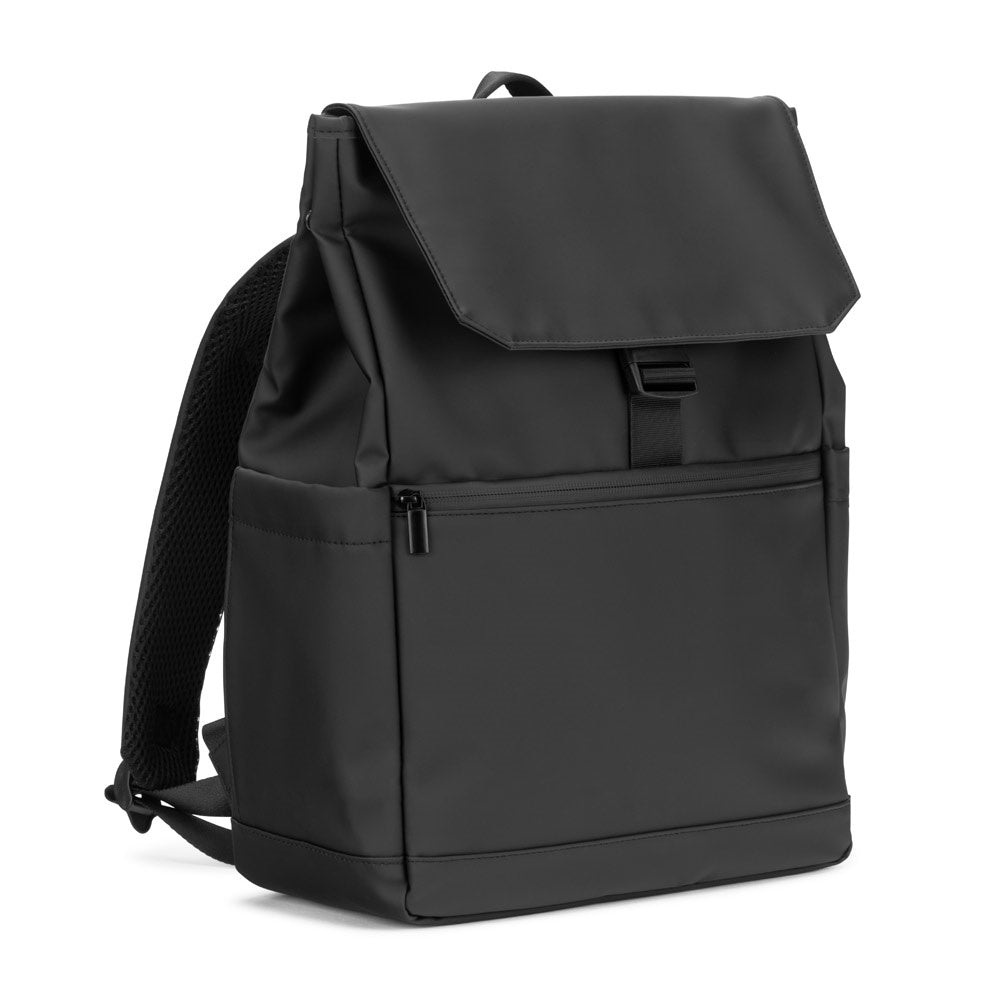 AZORES BAG. Laptop-Rucksack (16") aus PU, mit Klappe, die alle Fächer abdeckt – zusätzliche Ansicht