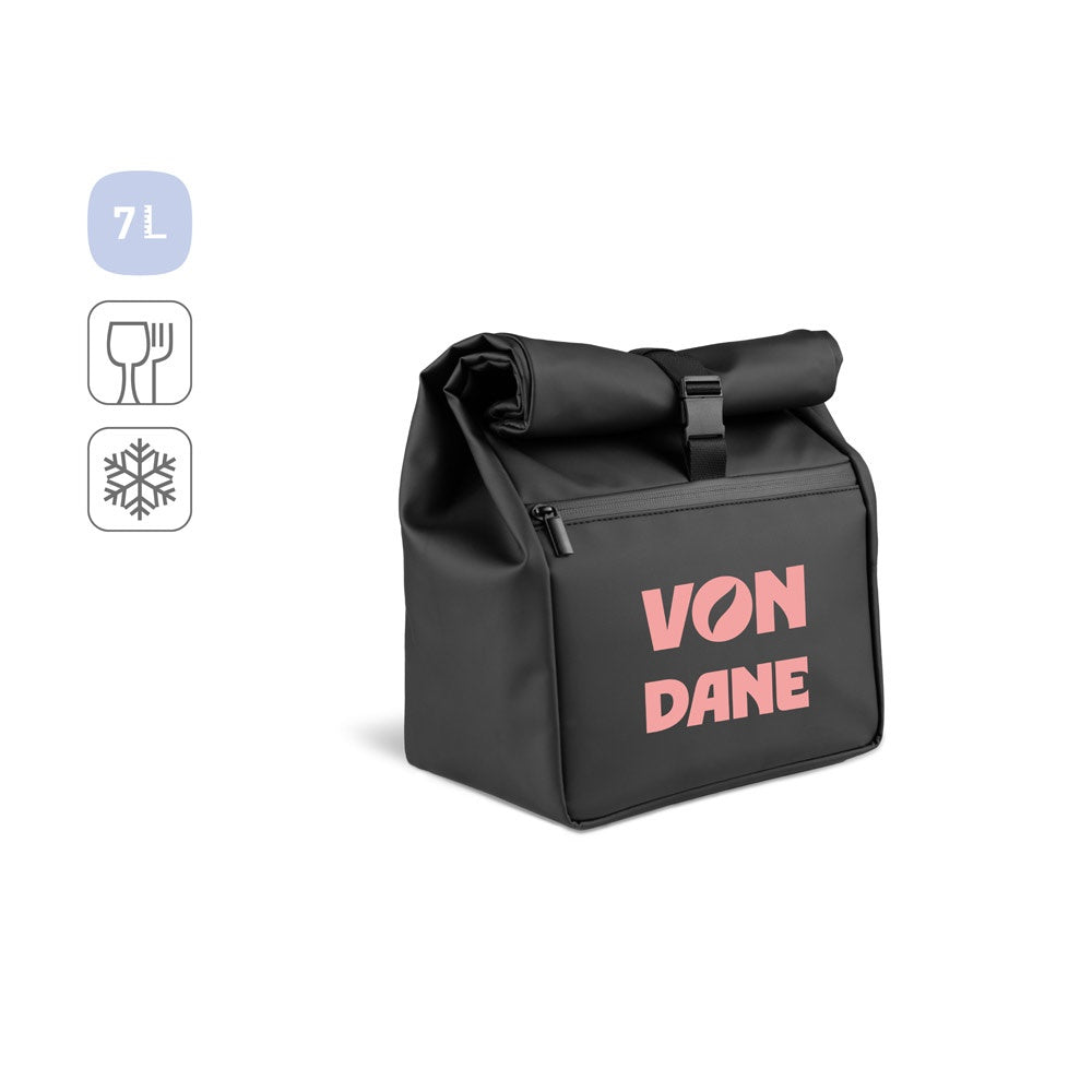 AZORES COOLER. PU-Thermotasche mit Rollverschluss und PEVA-Isolierung (7L)