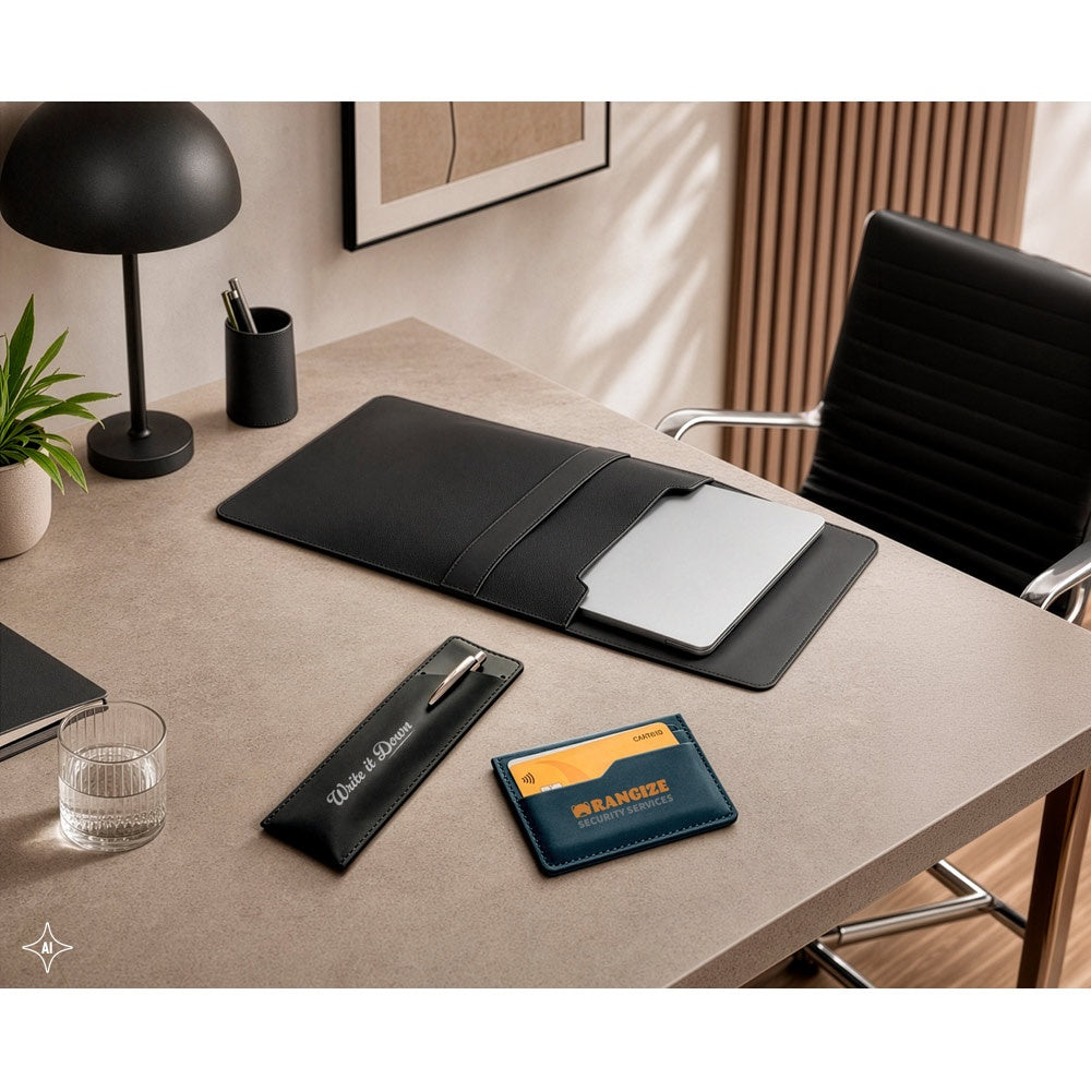 VENTURE NOTEBOOK. PU-Schutzhülle für Notizbücher bis 14 Zoll – zusätzliche Ansicht