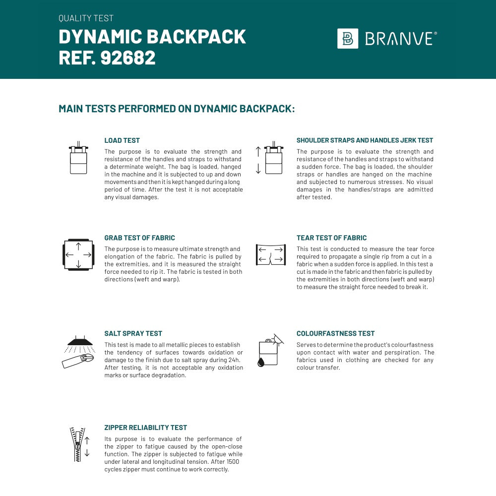 DYNAMIC BACKPACK I. 2 in 1 Laptop-Rucksack 15.6'' aus 1680D Polyester und Nylon – zusätzliche Ansicht
