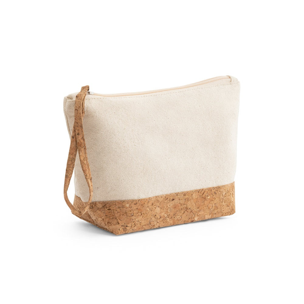 BLANCHETT. Kulturtasche aus 100% Baumwolle und Kork – zusätzliche Ansicht
