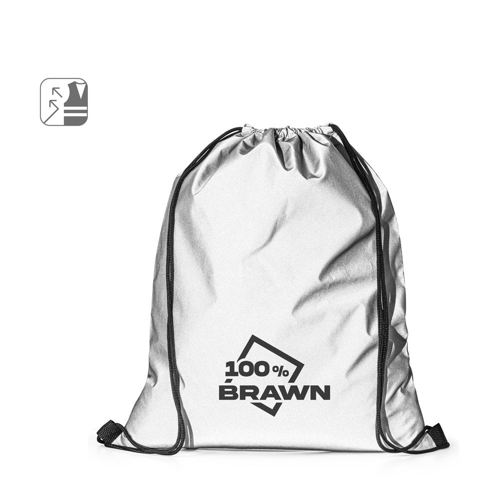 SYROS. Reflektierende Tasche aus Polyester (200 g/m²)