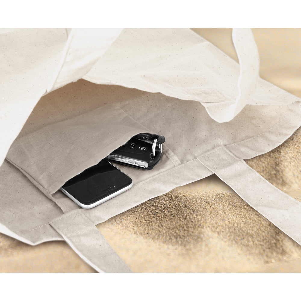 BETO. Tragetasche aus 100% Canvas-Baumwolle (280 g/m²) – zusätzliche Ansicht