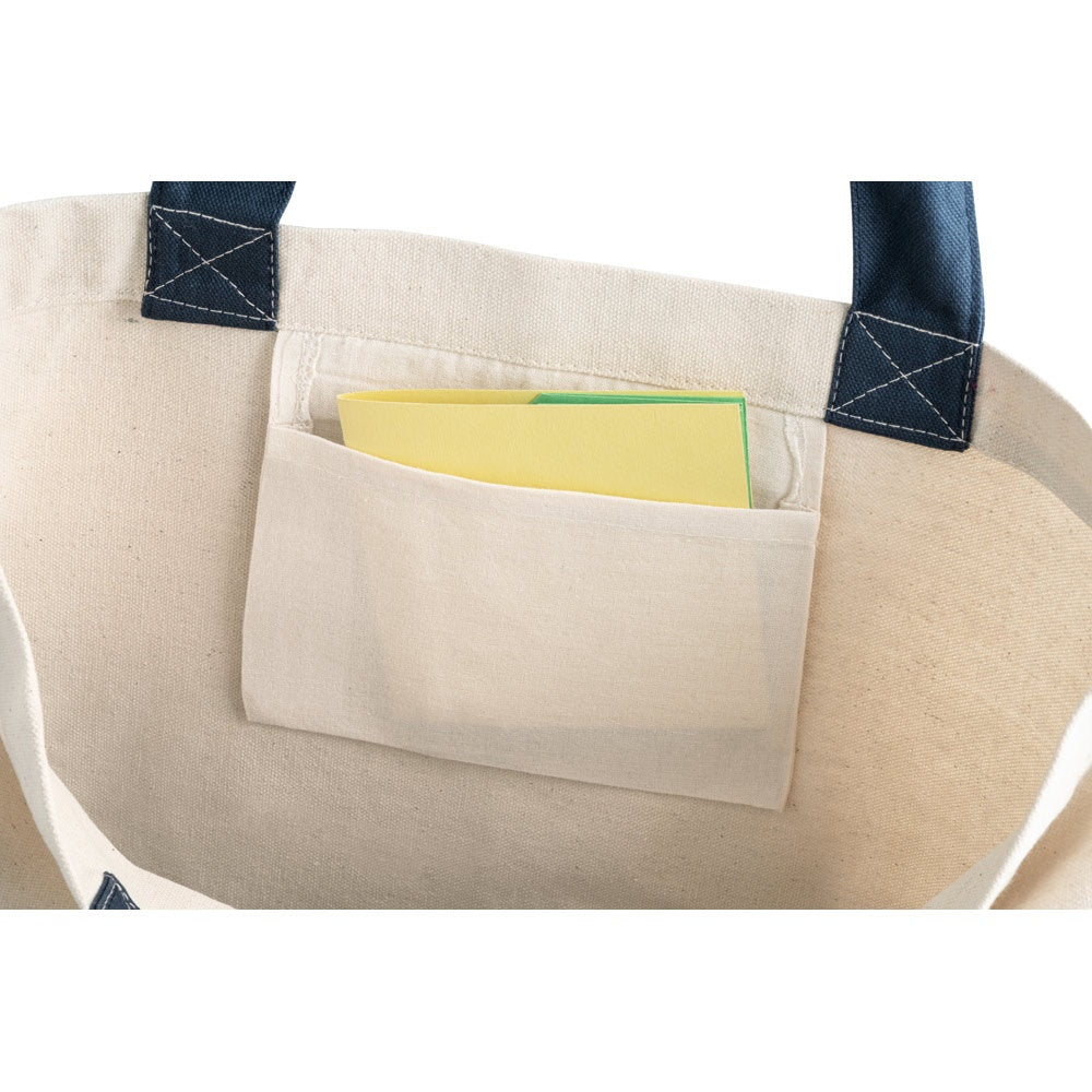 EDMONTON. Tragetasche aus 100% Canvas-Baumwolle (280 g/m²) – zusätzliche Ansicht