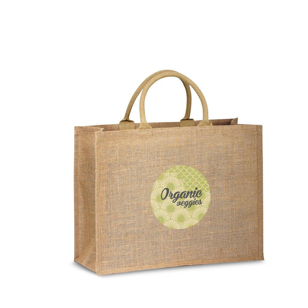 SHANTI. Tragetasche aus Jute (360 g/m²)