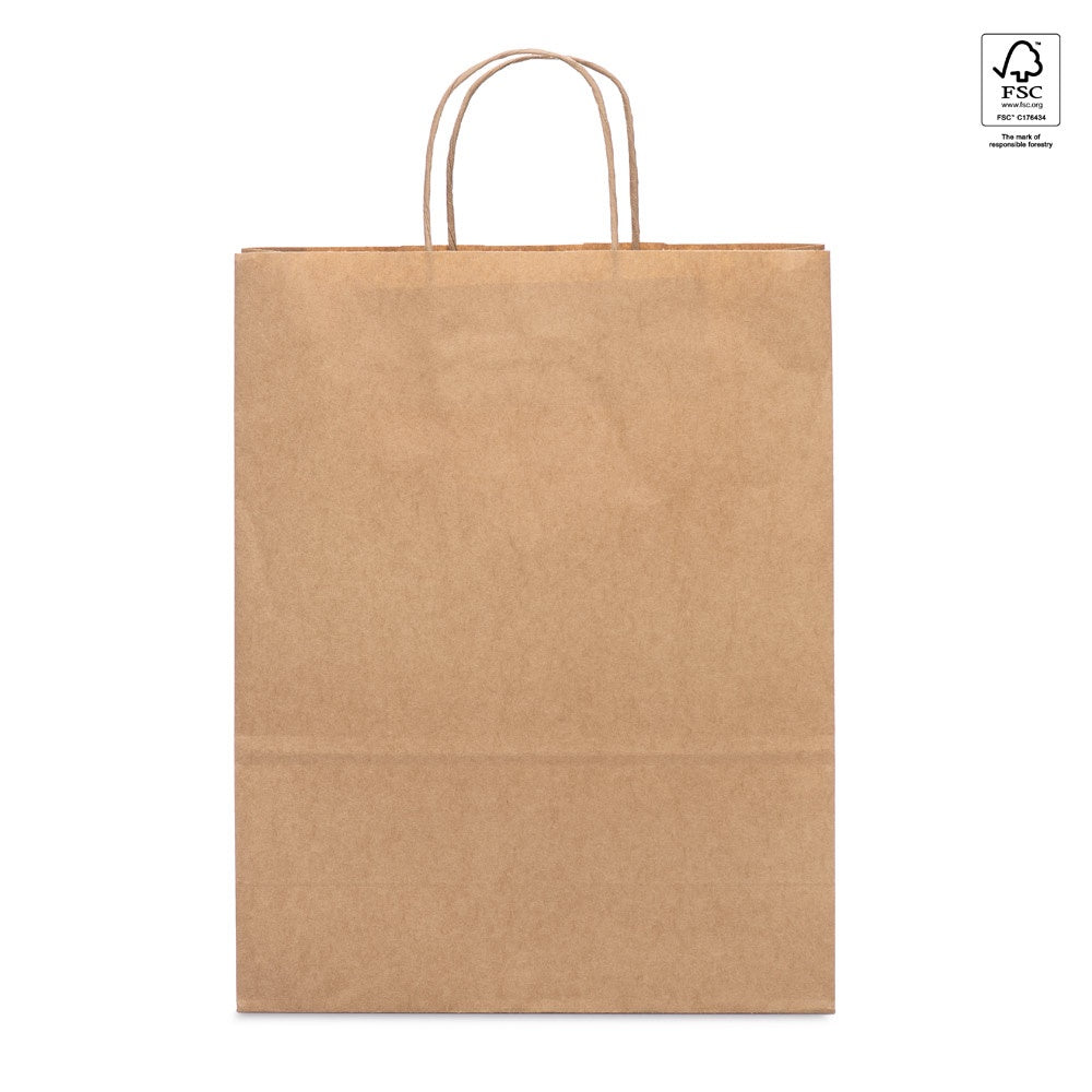 ELLEN. Tragetasche aus Kraftpapier (115 g/m²) – zusätzliche Ansicht