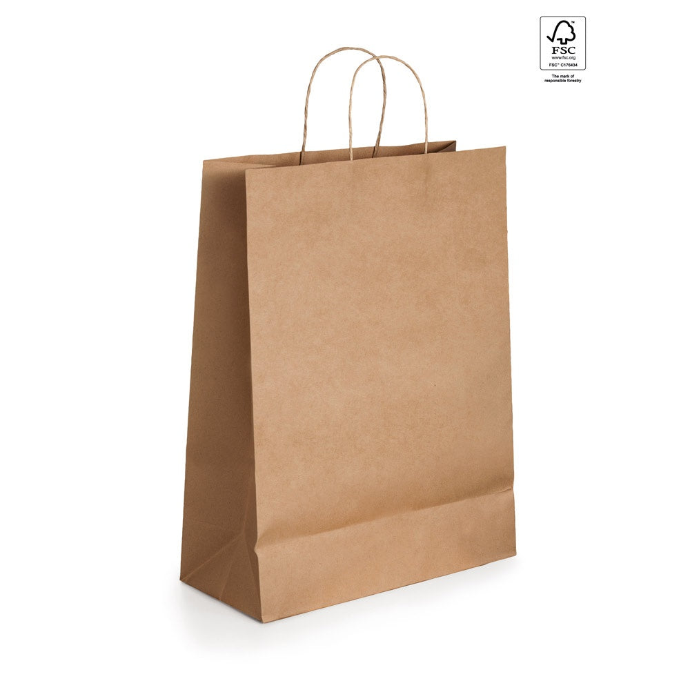 ELLEN. Tragetasche aus Kraftpapier (115 g/m²) – zusätzliche Ansicht