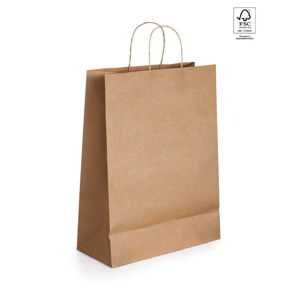 TAYLA. Tragetasche aus Kraftpapier (115 g/m²) – zusätzliche Ansicht