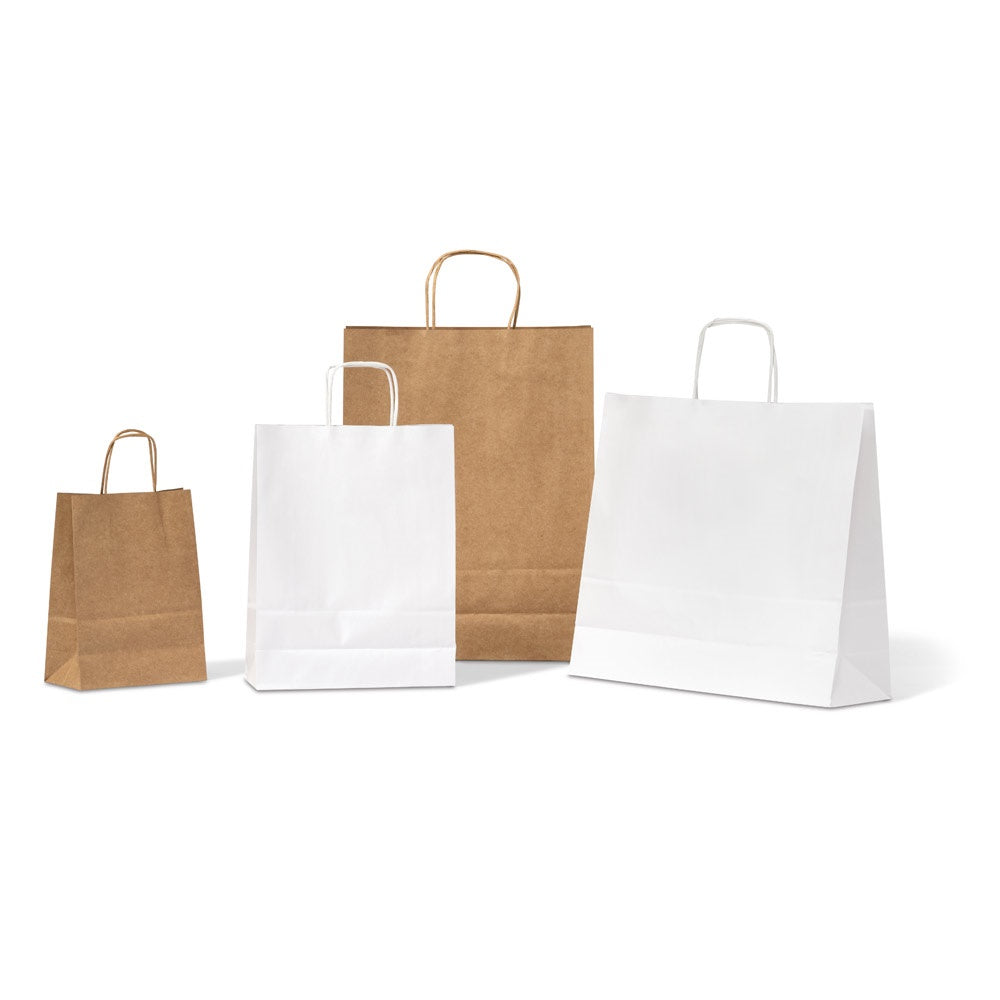 TAYLA. Tragetasche aus Kraftpapier (115 g/m²) – zusätzliche Ansicht