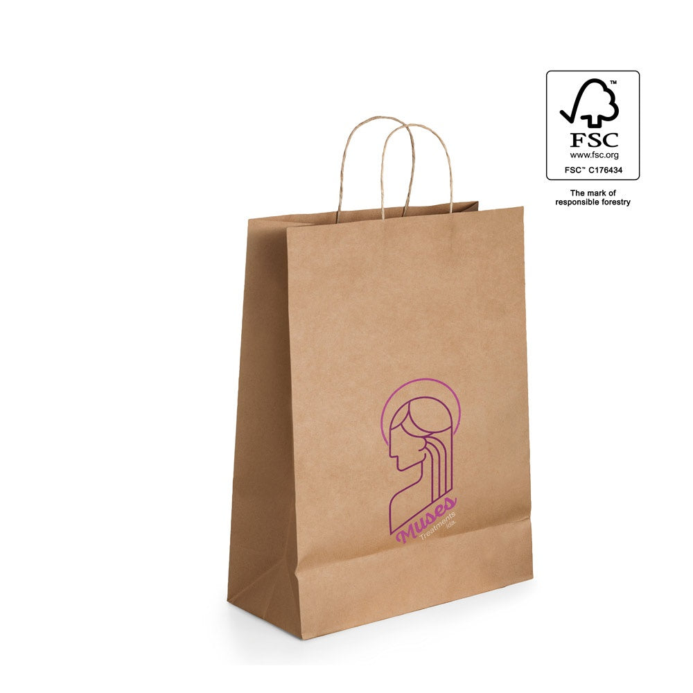 TAYLA. Tragetasche aus Kraftpapier (115 g/m²)