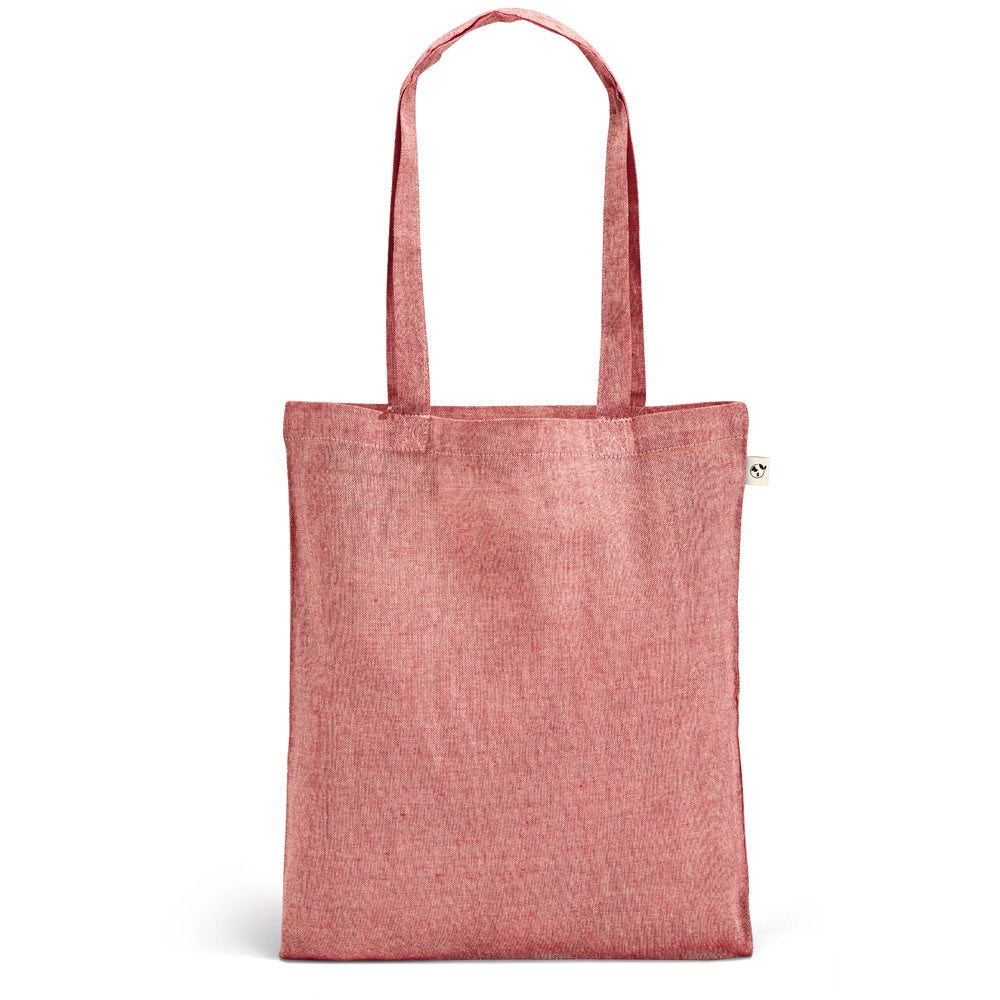 RYNEK. Tragetasche aus recycelter Baumwolle (70%), polyester (30% rPET) (140 g/m²) – zusätzliche Ansicht