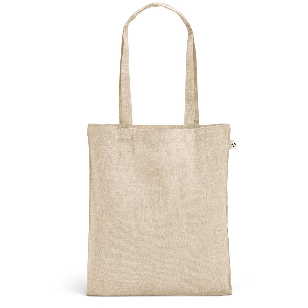 RYNEK. Tragetasche aus recycelter Baumwolle (70%), polyester (30% rPET) (140 g/m²)