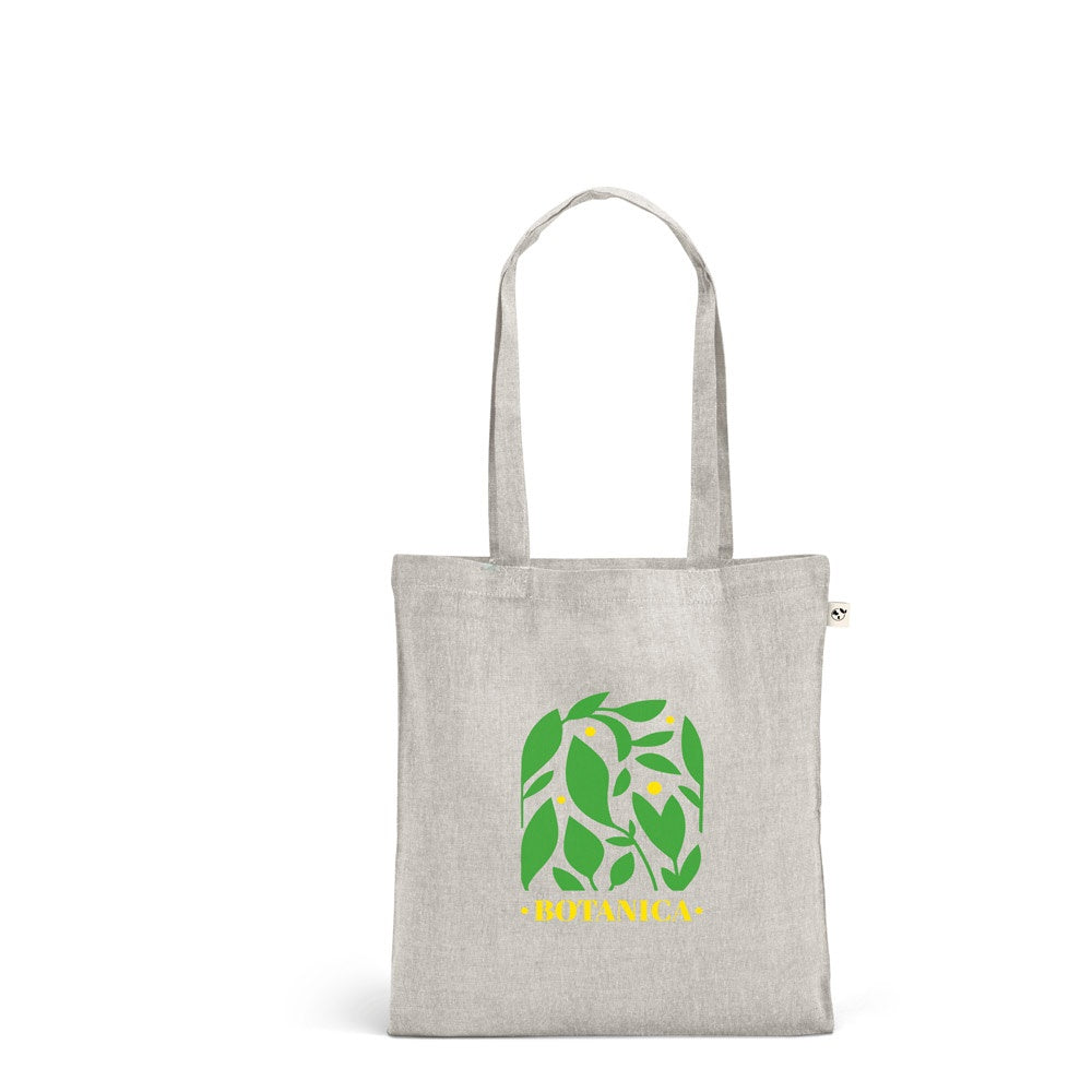 RYNEK. Tragetasche aus recycelter Baumwolle (70%), polyester (30% rPET) (140 g/m²)