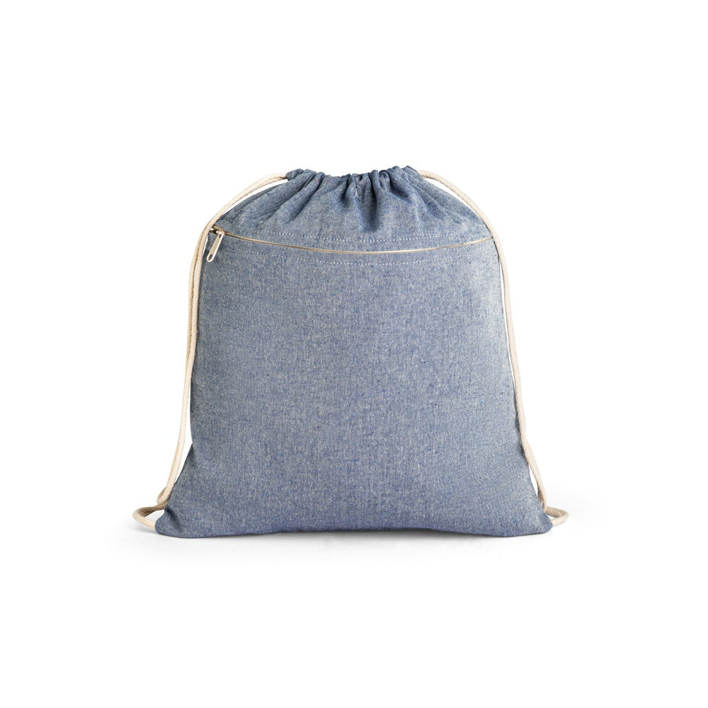 CHANCERY. Turnbeutel mit recycelter Baumwolle (70%), Polyester (30% rPET) (140 g/m²) – zusätzliche Ansicht