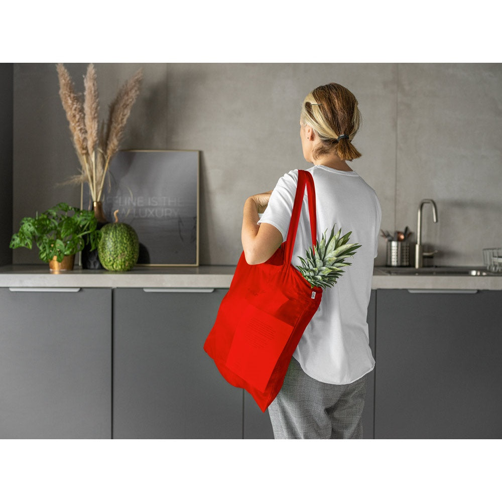 MAPUTO. Tragetasche aus 190T Polyester aus recyceltem (100% rPET) – zusätzliche Ansicht