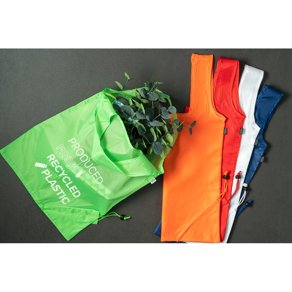 BEIRA. Faltbare Tragetasche aus 190T Polyester aus recyceltem (100% rPET) – zusätzliche Ansicht