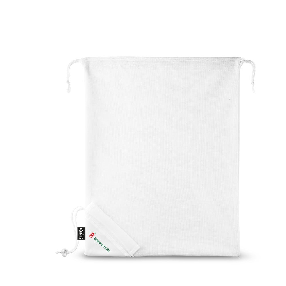 BOLZANO. Faltbare Tasche aus Mesh und 190T Polyester aus recyceltem (100% rPET)