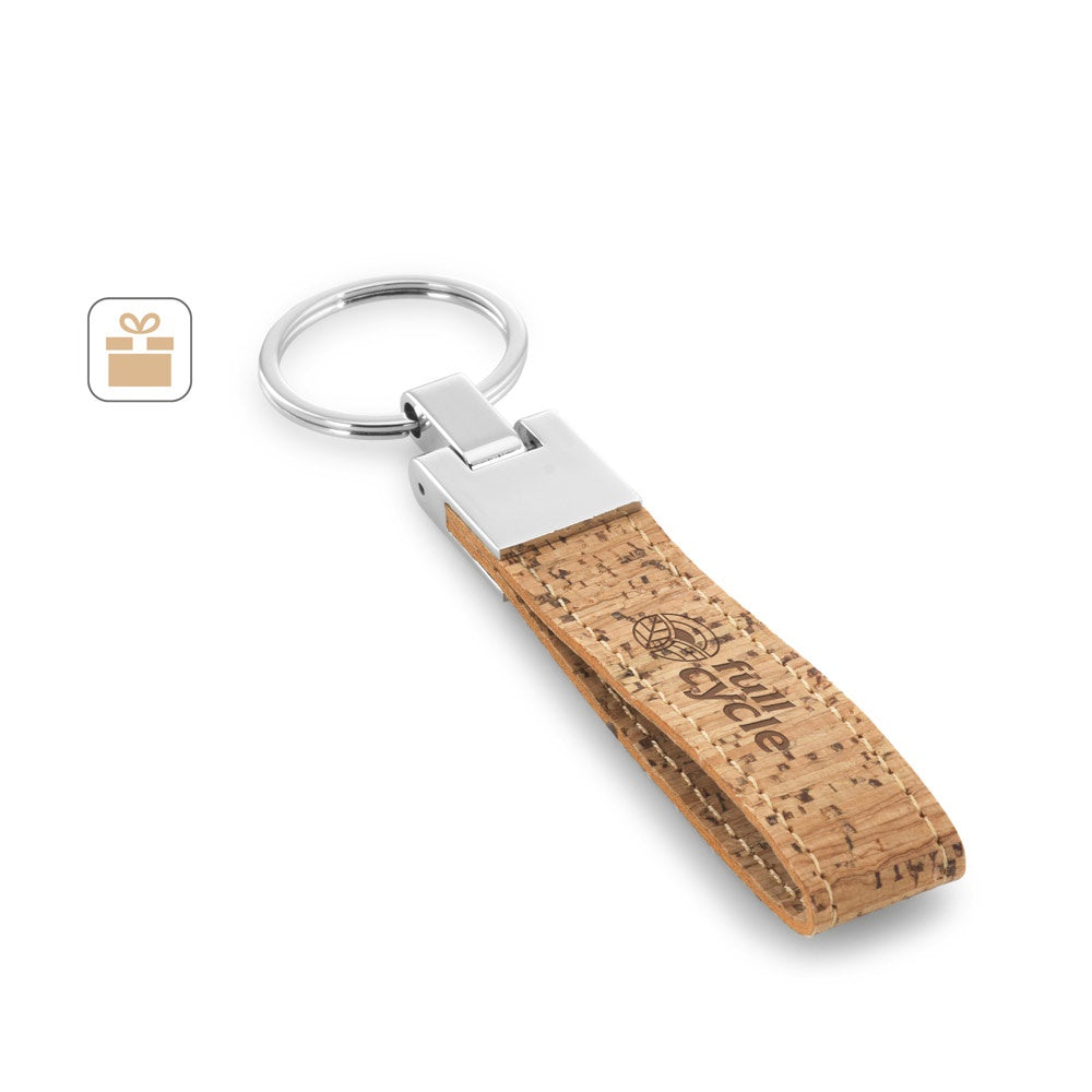 CORKS. Schlüsselanhänger aus Kork und Metall