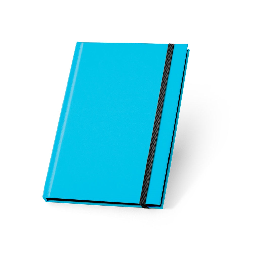 WATTERS. A5-Notizbuch aus fluoreszierendem PU mit linierten Seiten