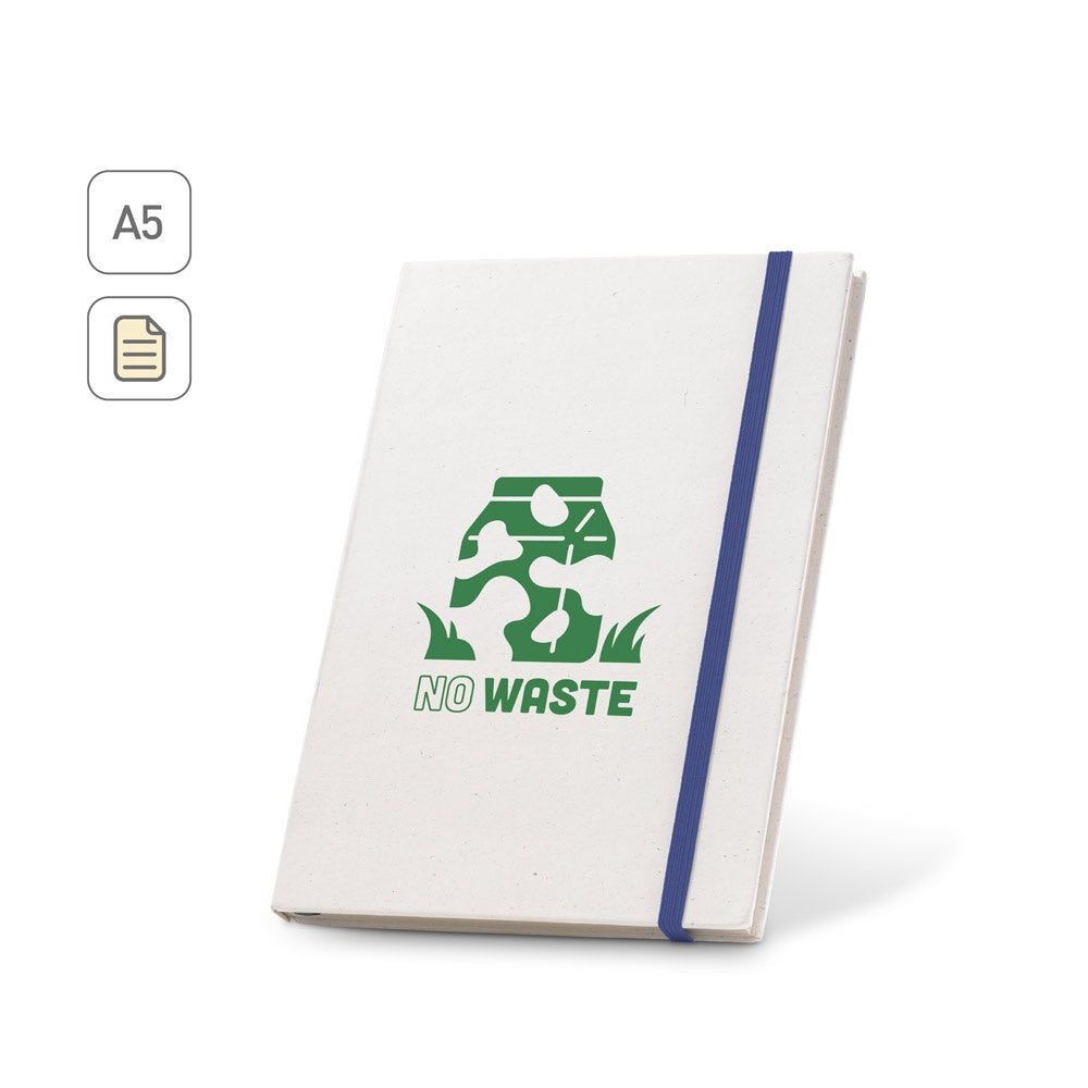 MILKY. A5-Notizblock mit Hardcover aus 100 % recyceltem Papier