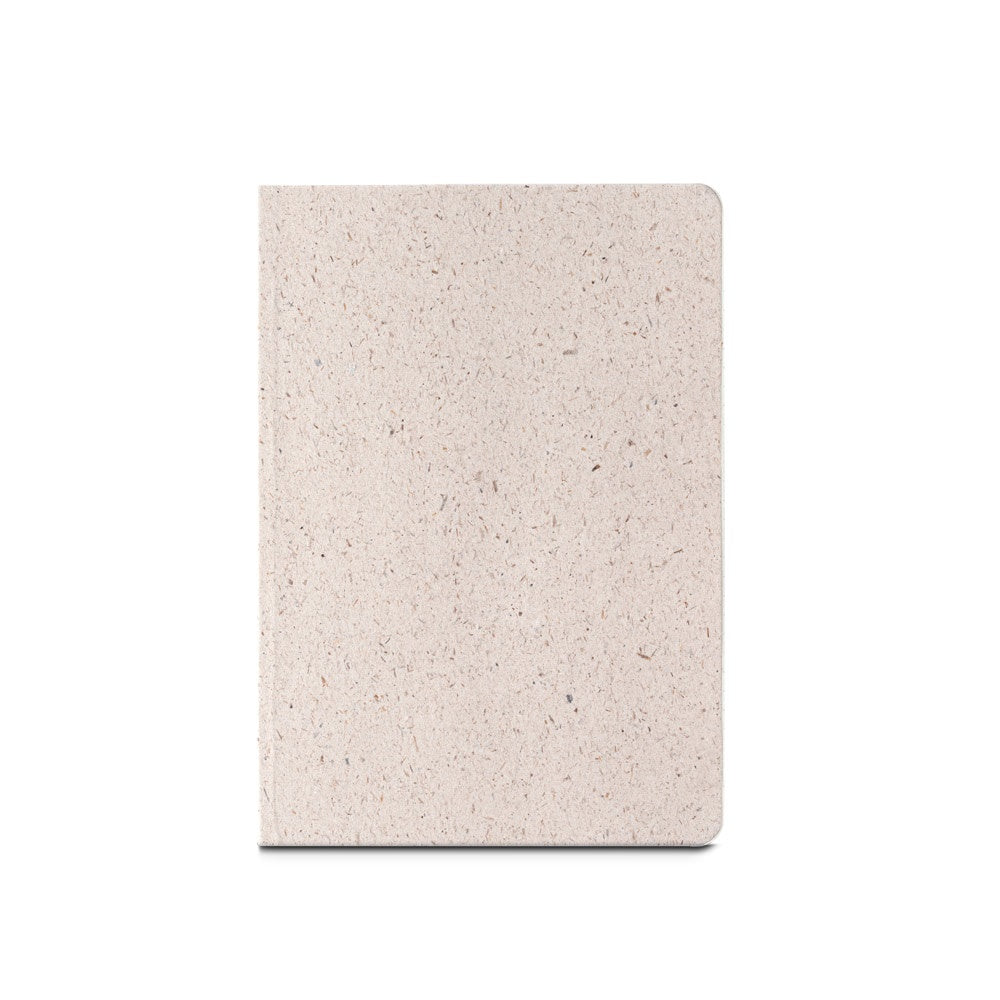 ORGANIC SEMI-RIGID. Notizbuch A5 mit semi-flexiblem Cover aus Elefantendung (80%) – zusätzliche Ansicht