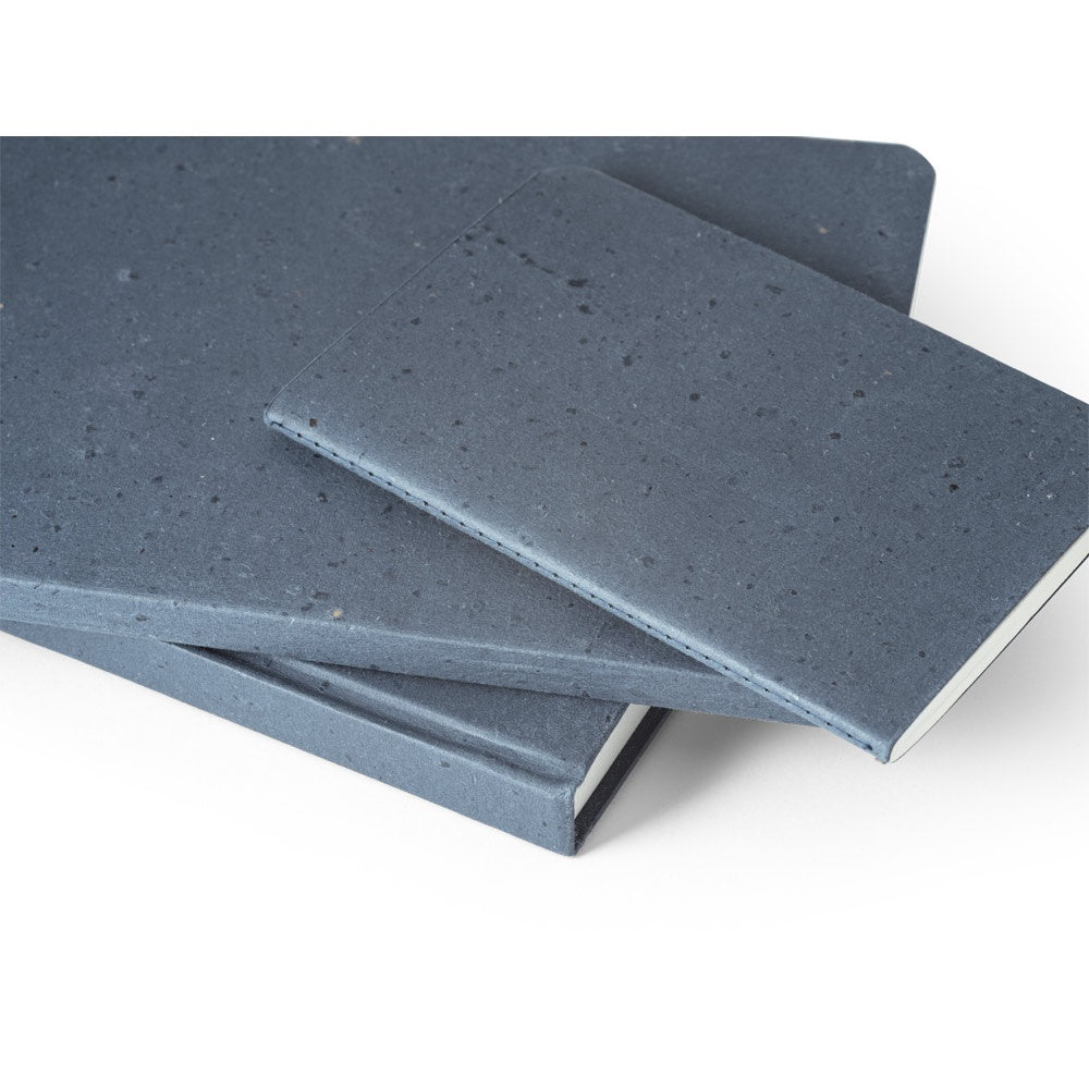 COFFEEPAD SEMI-RIGID. Notizbuch A5 mit semi-flexiblem Cover aus Kaffeeschalenverwertung (65%) – zusätzliche Ansicht