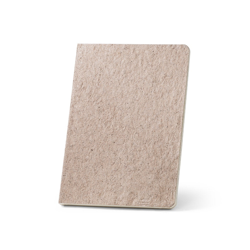 TEAPAD SEMI-RIGID. Notizbuch A5 mit semi-flexiblem Cover aus Teeblattverwertung (65%) – zusätzliche Ansicht
