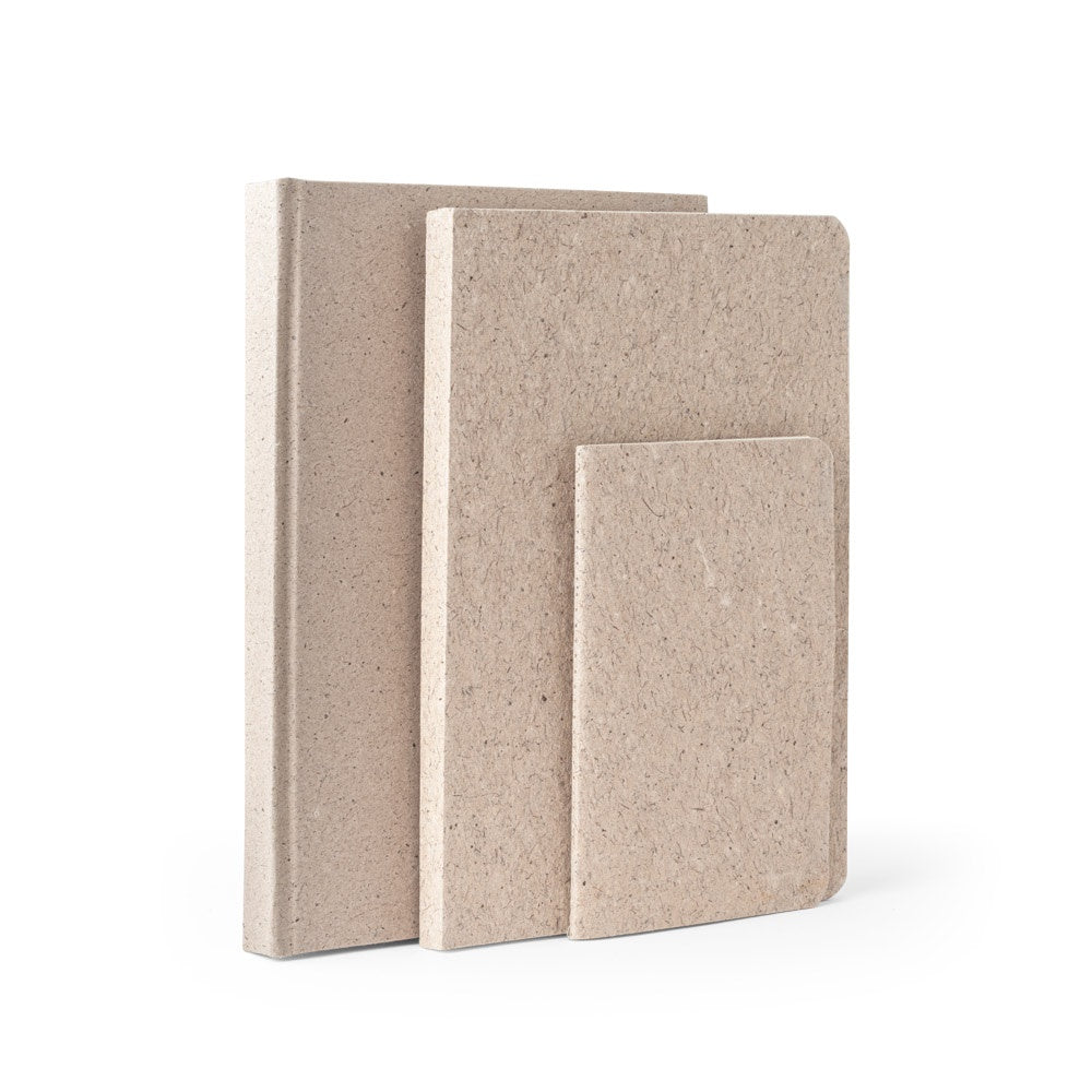TEAPAD SEMI-RIGID. Notizbuch A5 mit semi-flexiblem Cover aus Teeblattverwertung (65%) – zusätzliche Ansicht