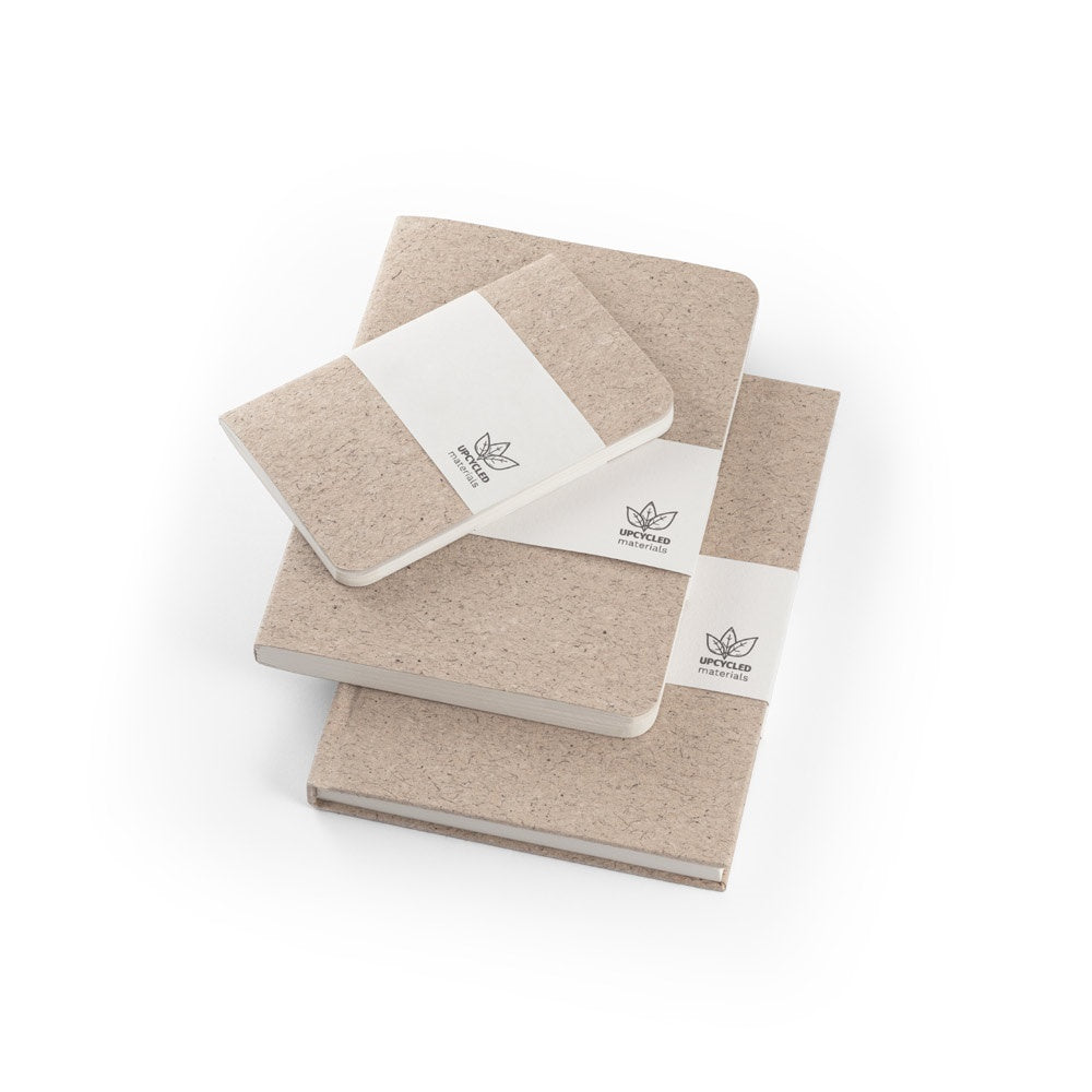 TEAPAD SEMI-RIGID. Notizbuch A5 mit semi-flexiblem Cover aus Teeblattverwertung (65%) – zusätzliche Ansicht