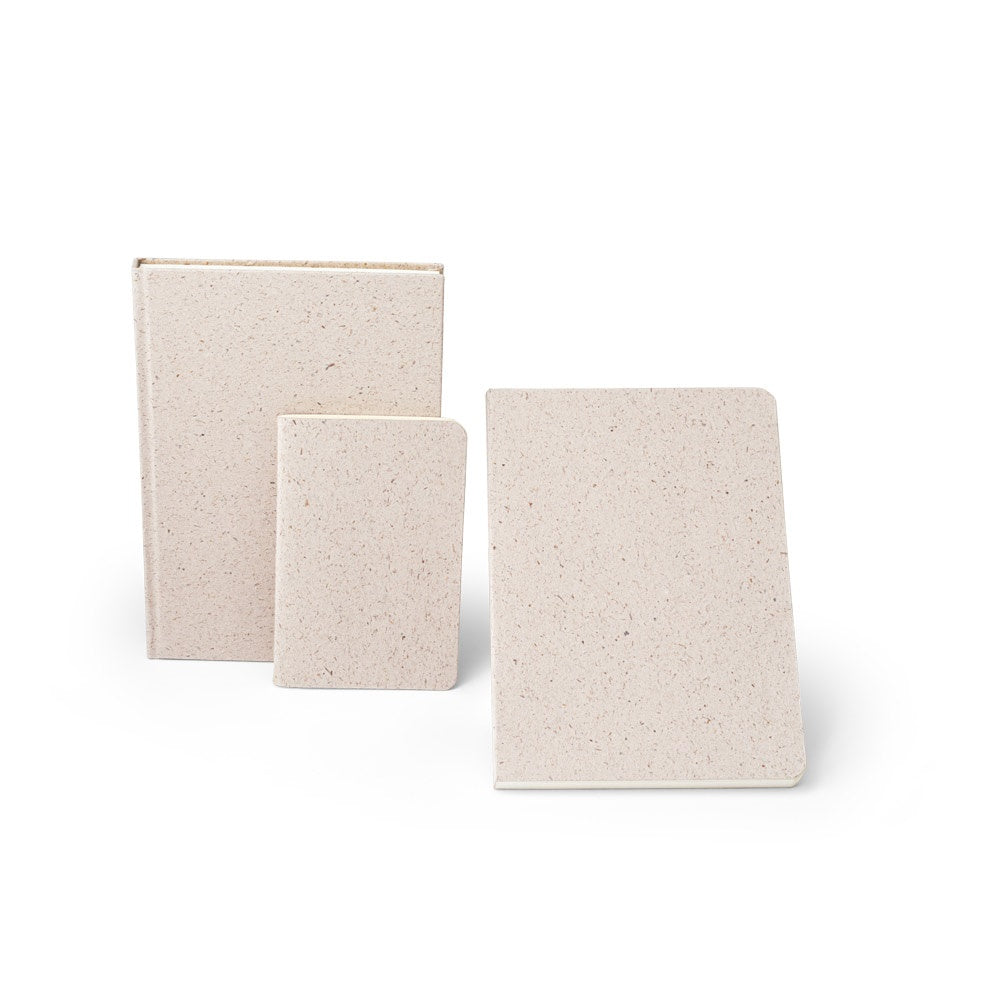 ORGANIC SOFT. Notizbuch A6 mit flexiblem Cover aus Elefantendung (80%) – zusätzliche Ansicht