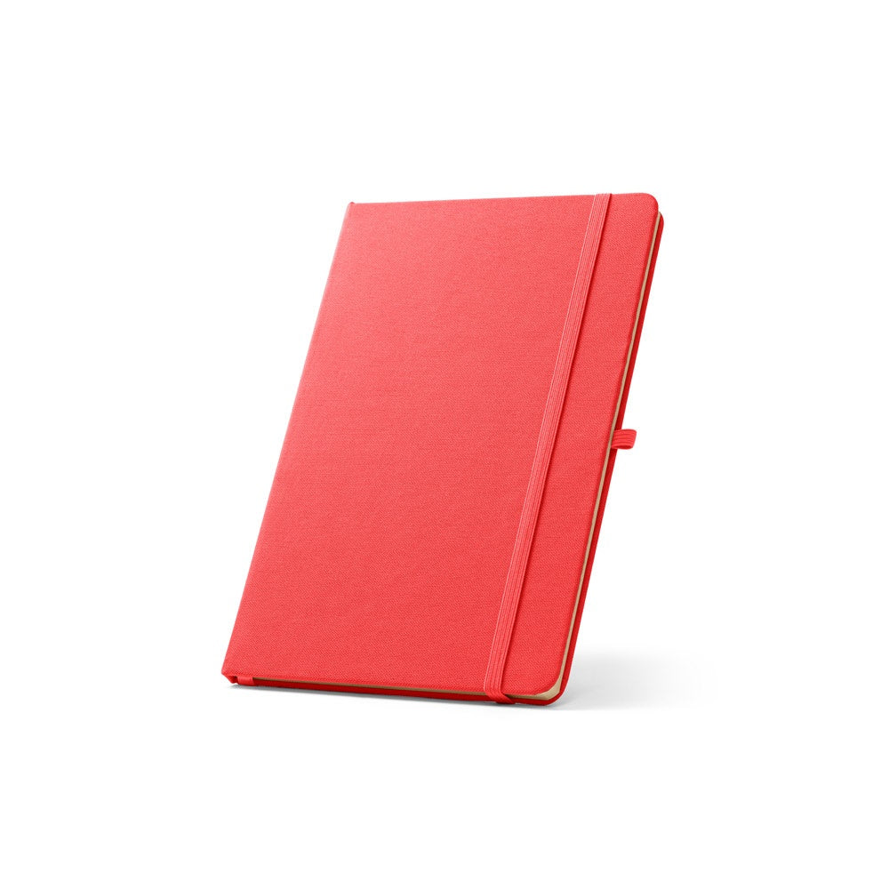 ANNE. A5 Notizbuch aus recyceltem Polyester (100% rPET) mit linierten Seiten