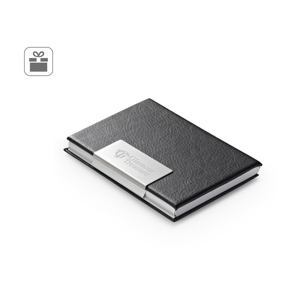 REEVES. Kartenhalter aus Aluminium und PU
