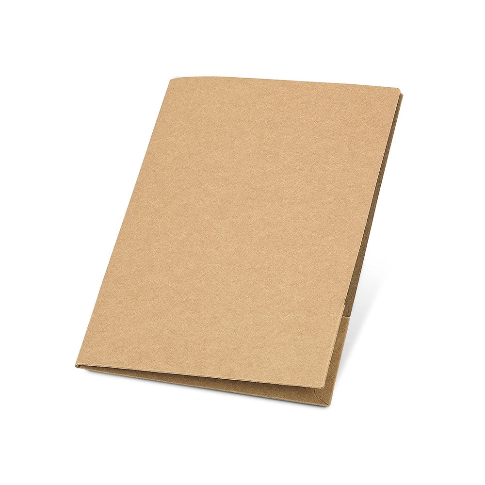 PUZO. Mappe aus 100 % Recyclingpapier A4 (400 g/m²) – zusätzliche Ansicht