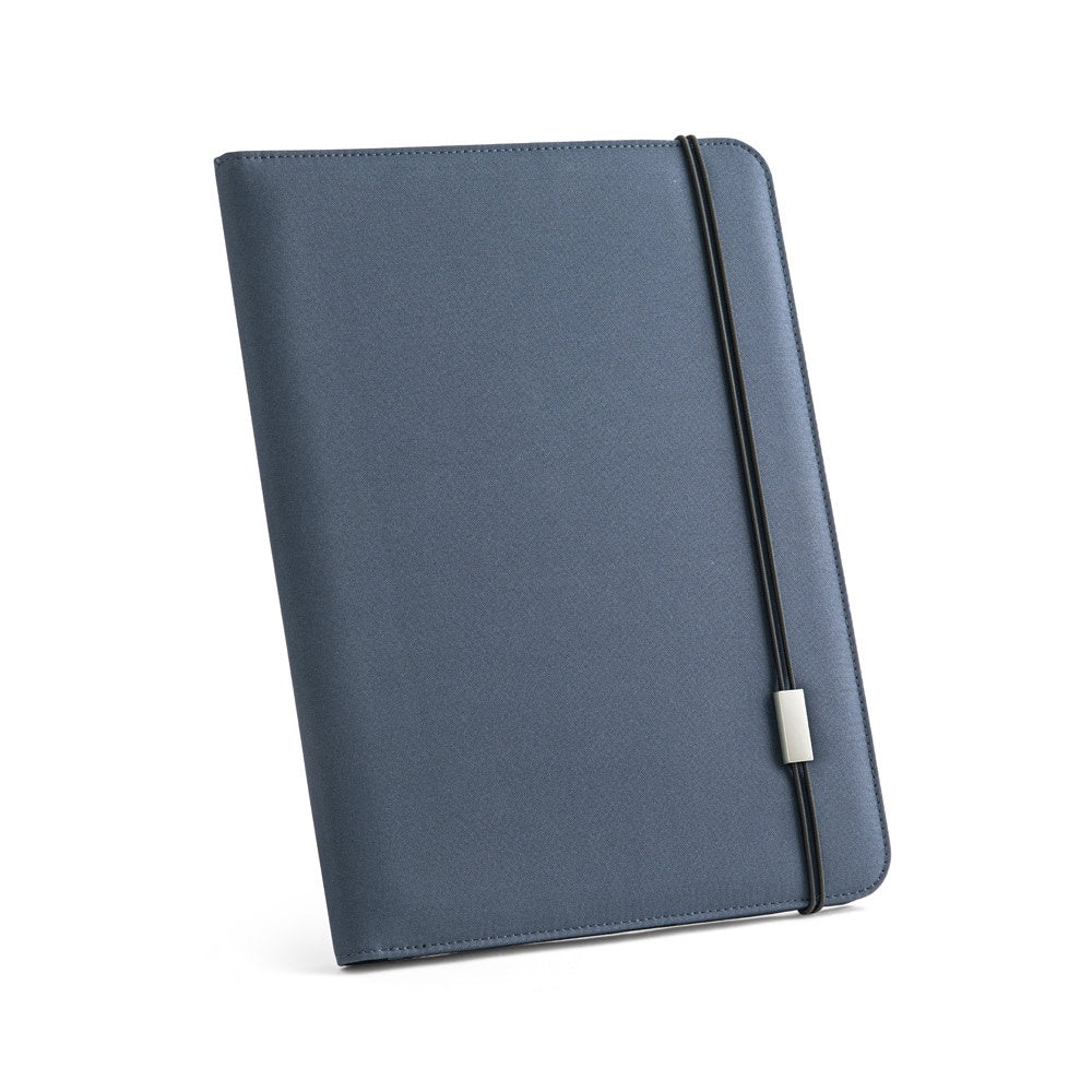 EMERGE FOLDER II. A4 Mappe aus recyceltem Polyester (100% rPET) 300D mit elastischem Verschluss – zusätzliche Ansicht