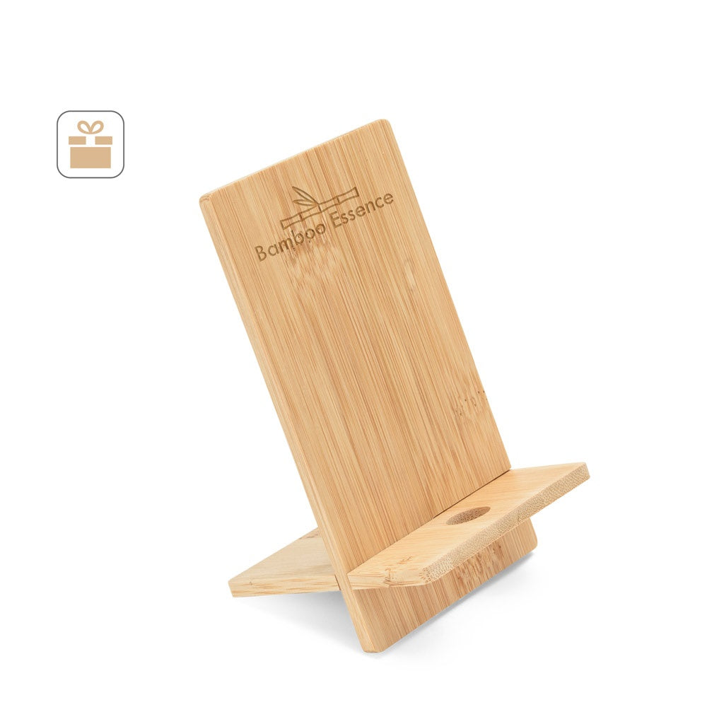 GALEN. Handyhalter aus Bambus, in zwei Teile zerlegbar