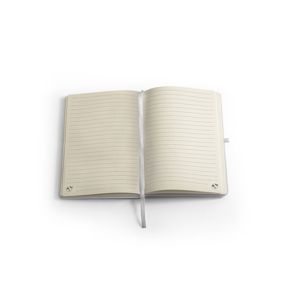 ANNE SUB. A5 Notizbuch aus recyceltem 300D-Polyester (100% rPET), ideal für die Sublimationspersonalisierung – zusätzliche Ansicht