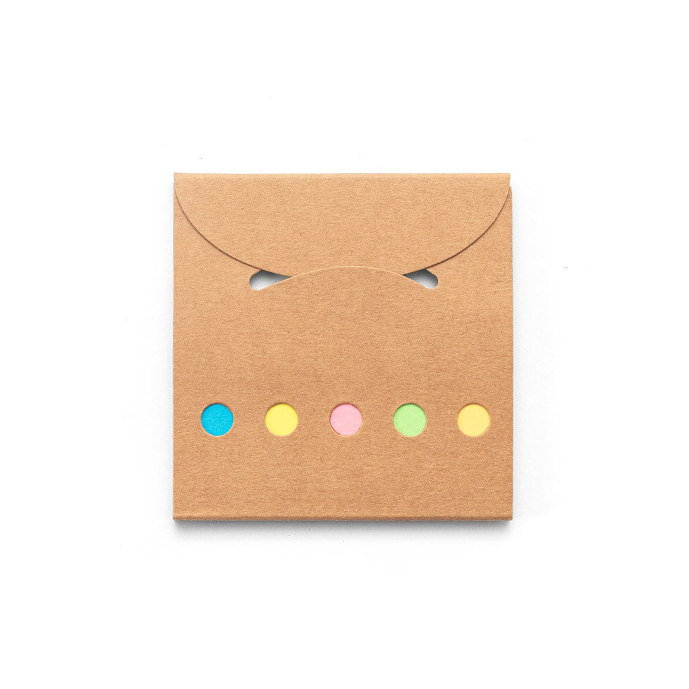 AINSLEY. Büroset 2-in-1- aus 100 % Recyclingpapier mit 6 Haftnotizblöcken – zusätzliche Ansicht