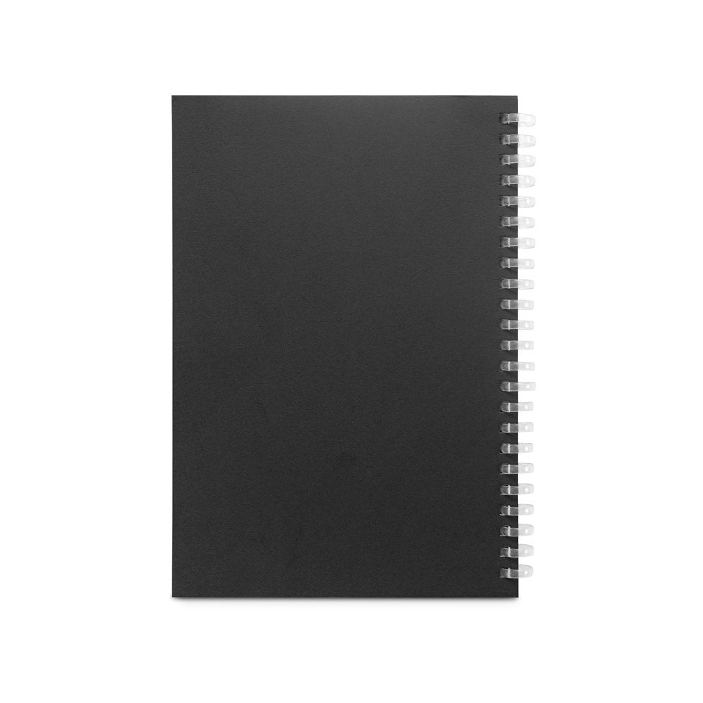 SCHILLER. Notizblock A5 mit flexiblem Cover, hergestellt aus 100 % Recyclingpapier – zusätzliche Ansicht