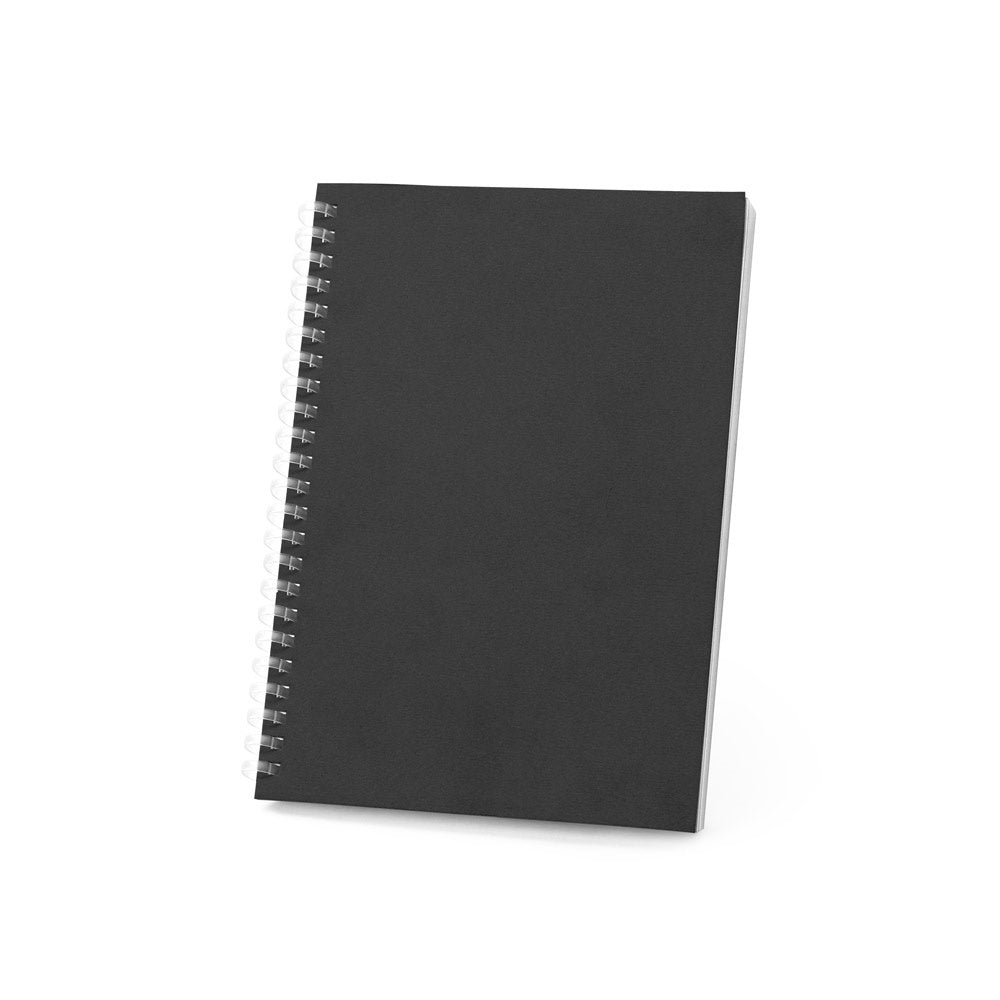 SCHILLER. Notizblock A5 mit flexiblem Cover, hergestellt aus 100 % Recyclingpapier – zusätzliche Ansicht