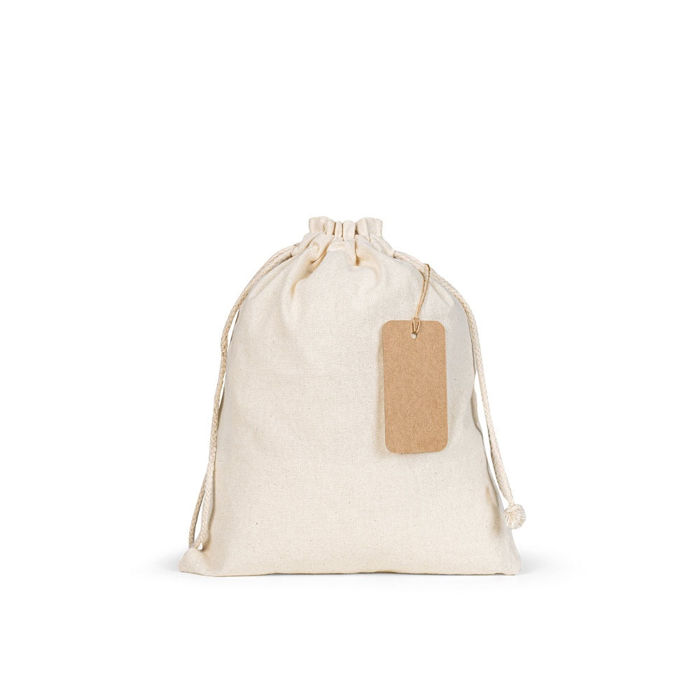 LABEL RECTANGULAR. Rechteckiges Etikett aus 100% Recyclingpapier (700 g/m²) – zusätzliche Ansicht