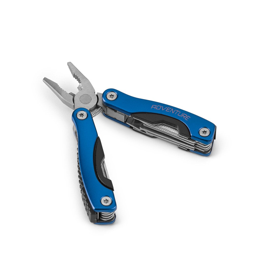 DUNITO. Multifunktionswerkzeug aus Edelstahl und Aluminium