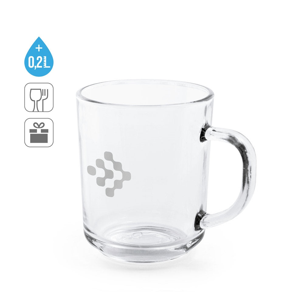 SOFFY. Tasse aus Glas 230 mL