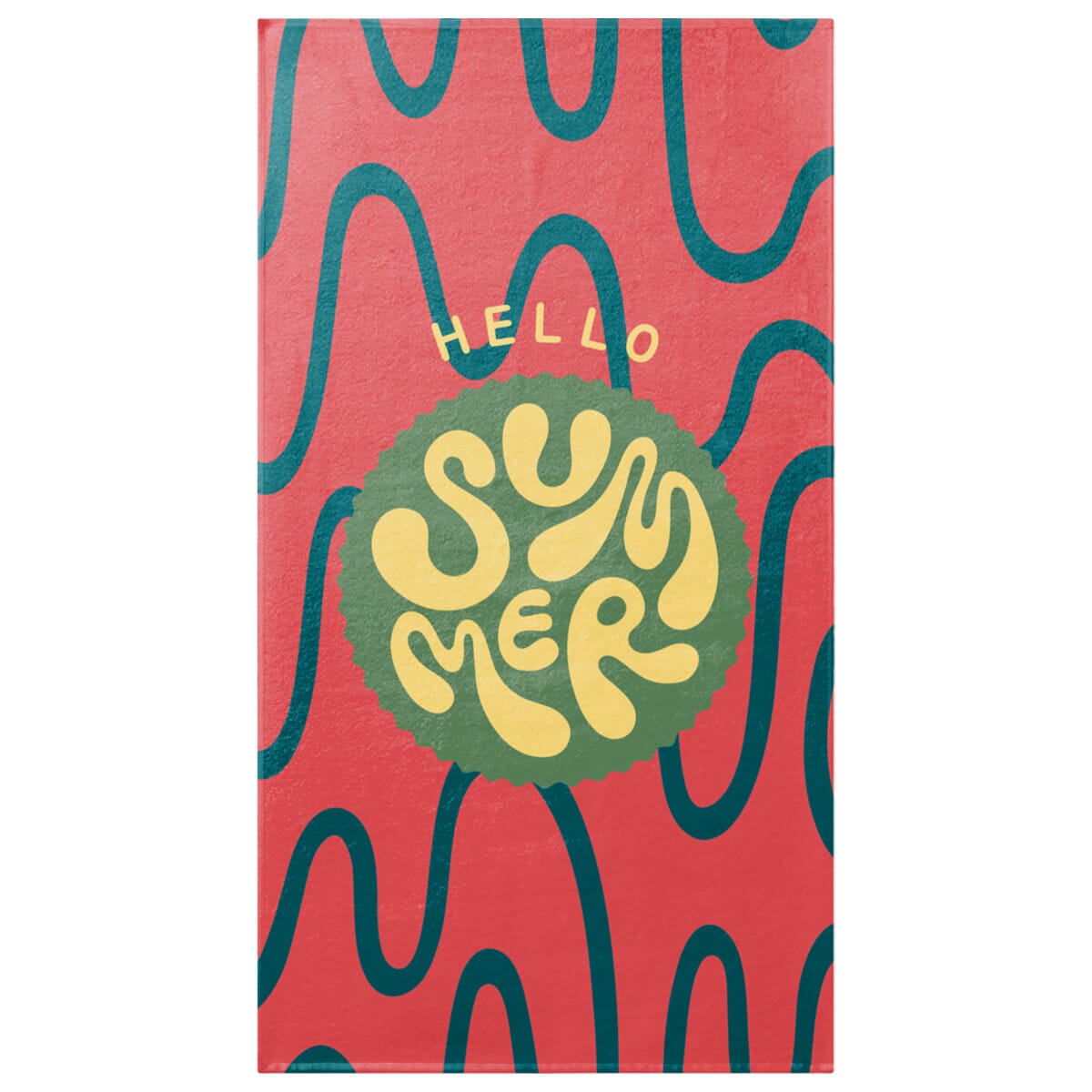Sophie Muval Sublimation Badetuch 140x70 cm, 350 g/m²