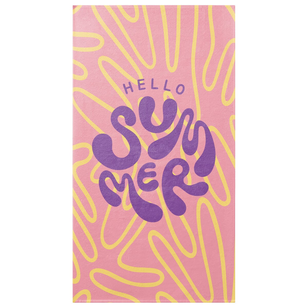 Sophie Muval Sublimation Badetuch 140x70 cm, 350 g/m²