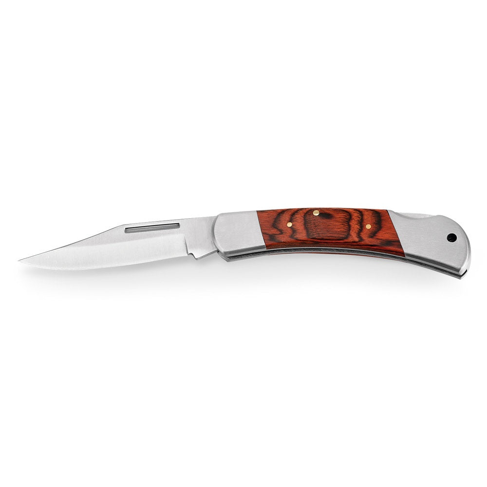 FALCON II. Taschenmesser aus Edelstahl und Holz – zusätzliche Ansicht