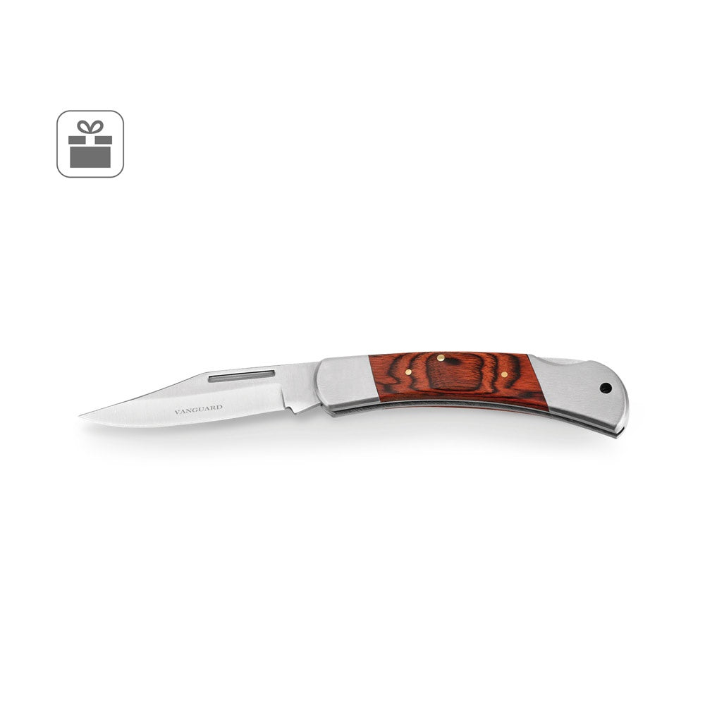 FALCON II. Taschenmesser aus Edelstahl und Holz