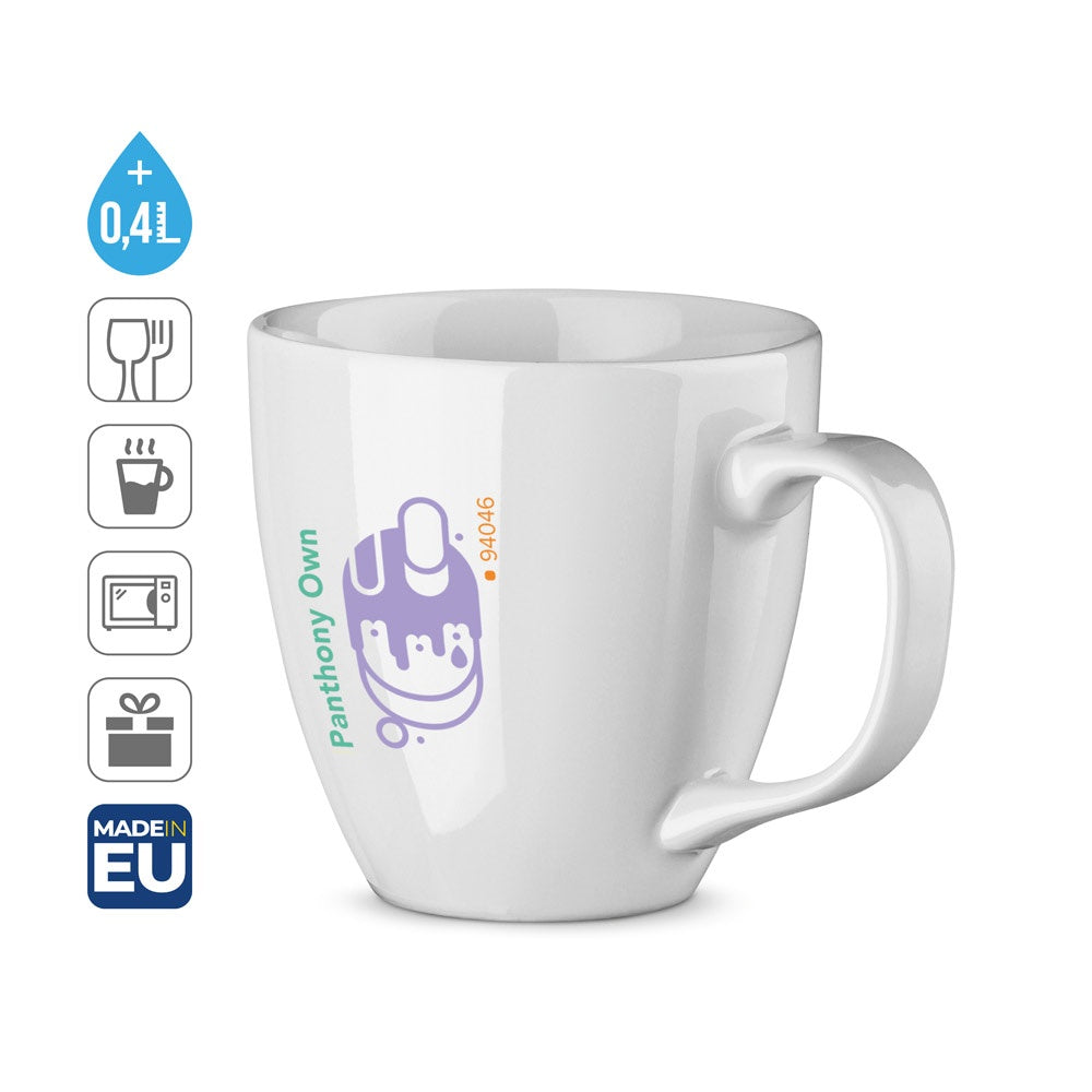 PANTHONY OWN. Tasse aus Porzellan 450 mL