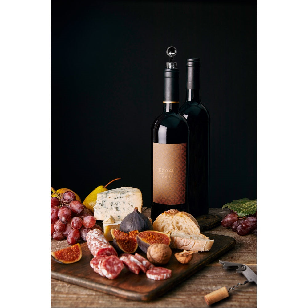 BARREL. Weinset aus Zink und Edelstahl bestehend – zusätzliche Ansicht