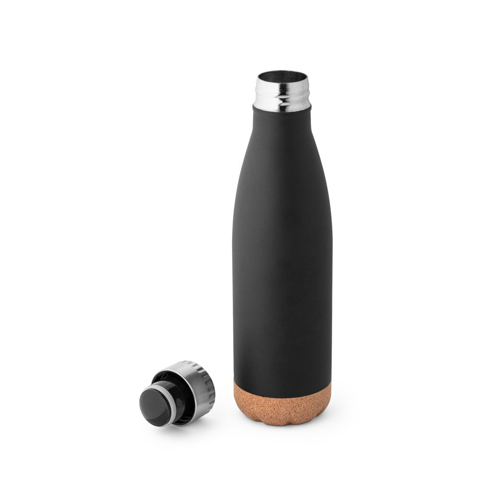 SOLBERG. Thermosflasche aus Edelstahl und Korkboden, 560 ml – zusätzliche Ansicht